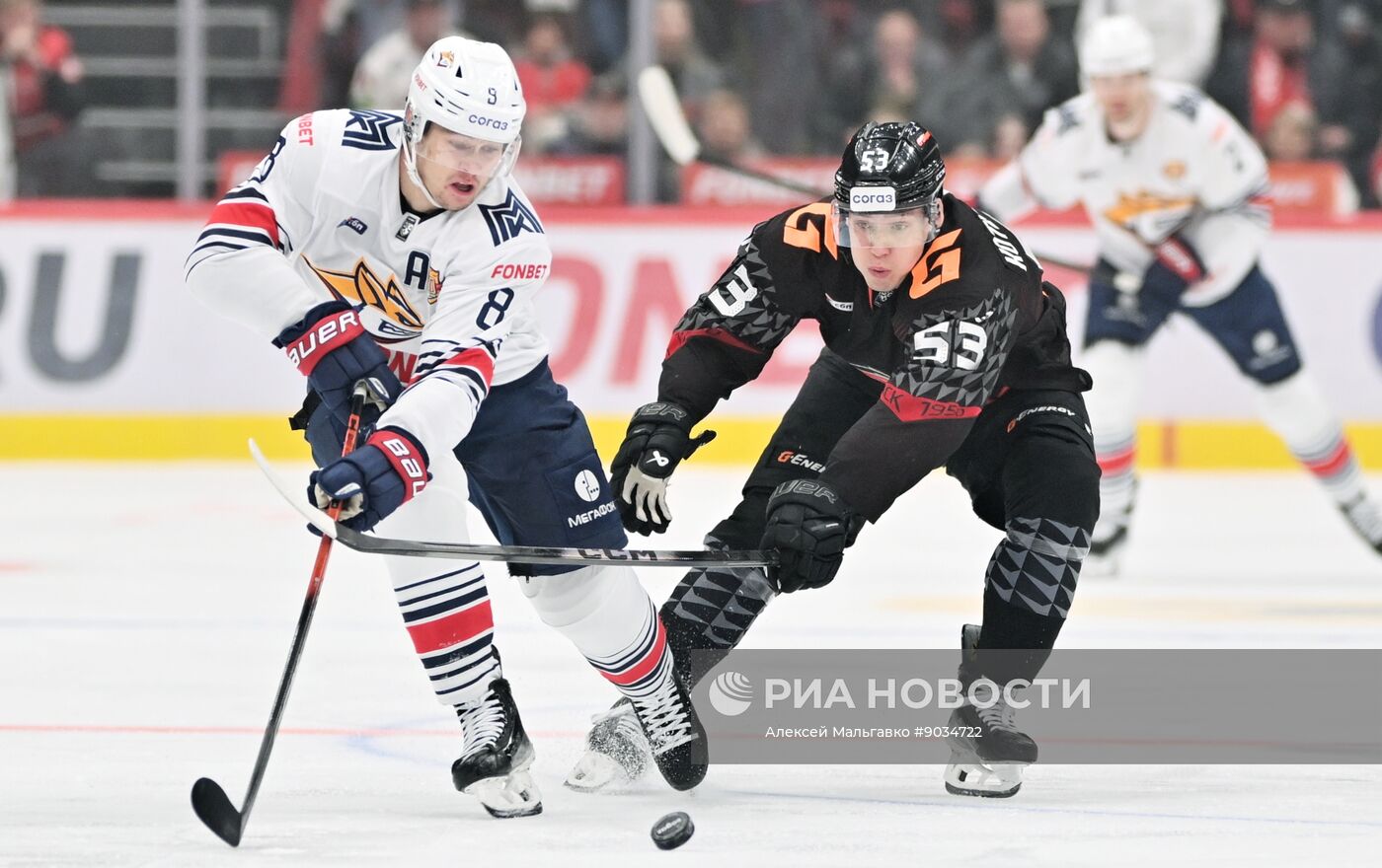 Хоккей. КХЛ. "Авангард" (Омск) - "Металлург Мг" (Магнитогорск)