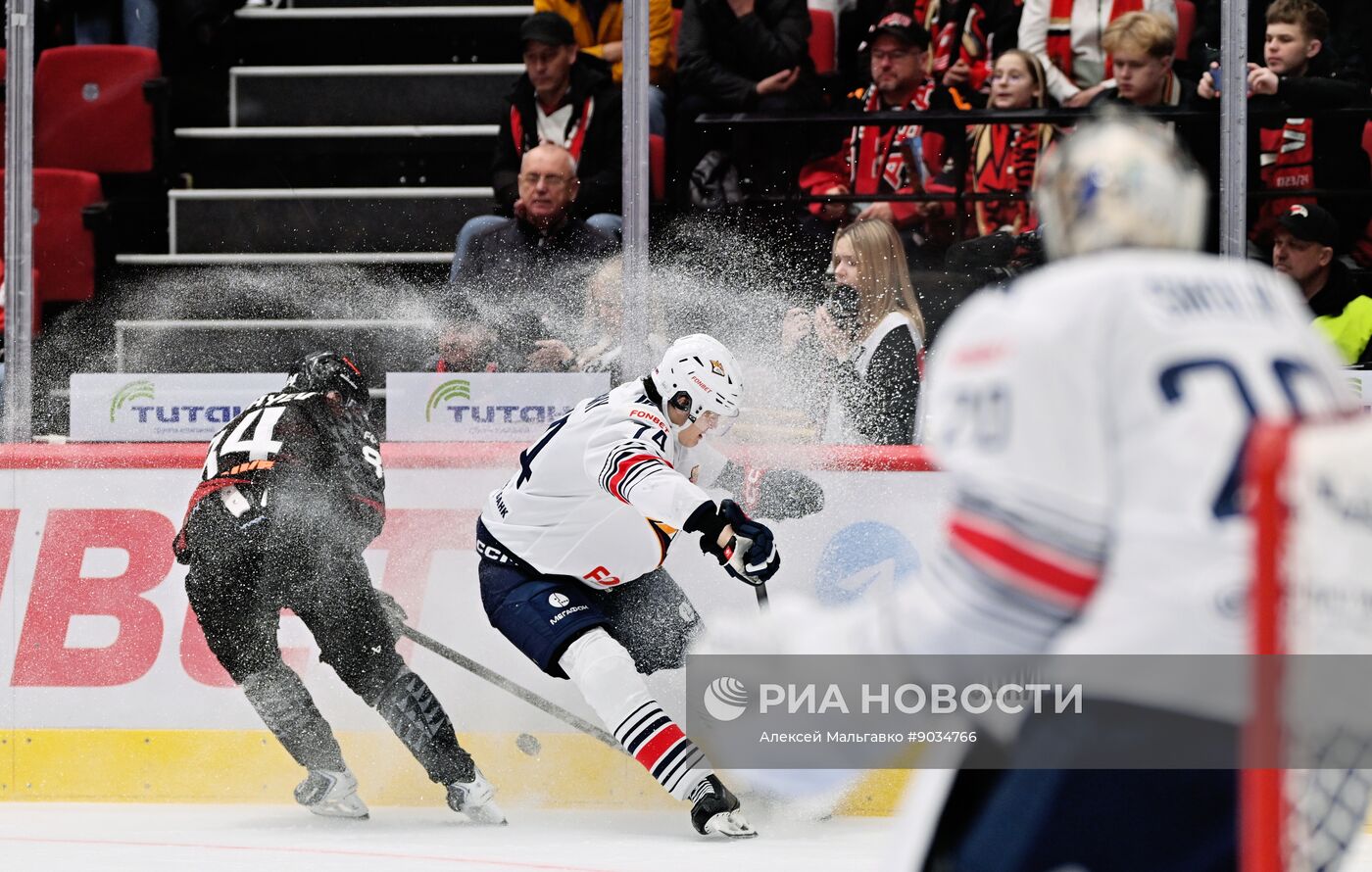 Хоккей. КХЛ. "Авангард" (Омск) - "Металлург Мг" (Магнитогорск)
