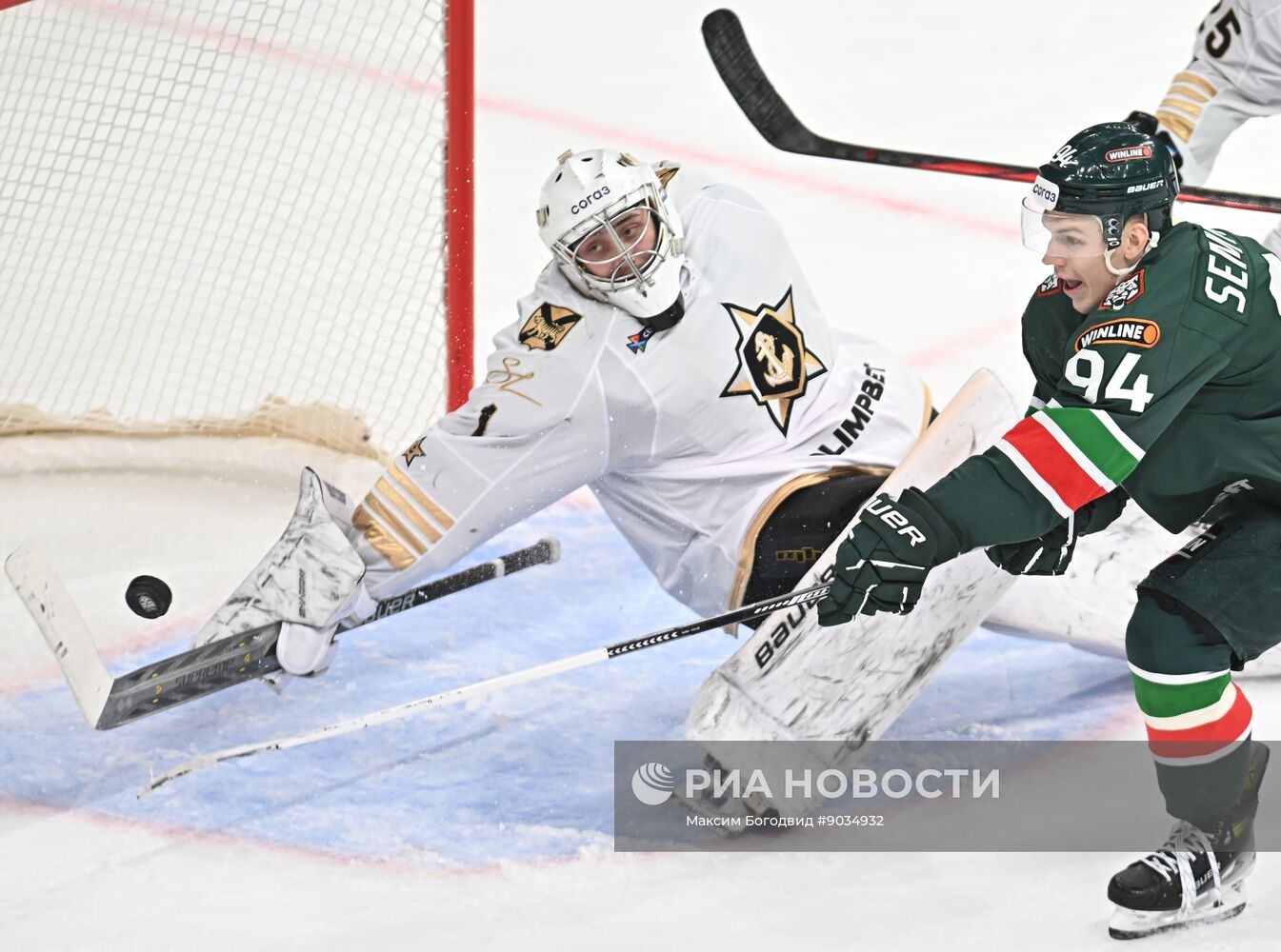 Хоккей. КХЛ. "Ак Барс" (Казань) - "Адмирал" (Владивосток)