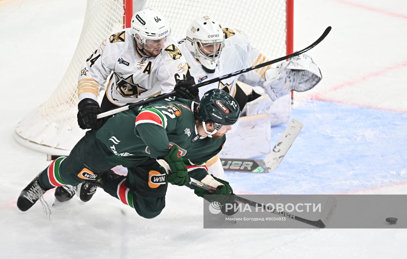Хоккей. КХЛ. "Ак Барс" (Казань) - "Адмирал" (Владивосток)