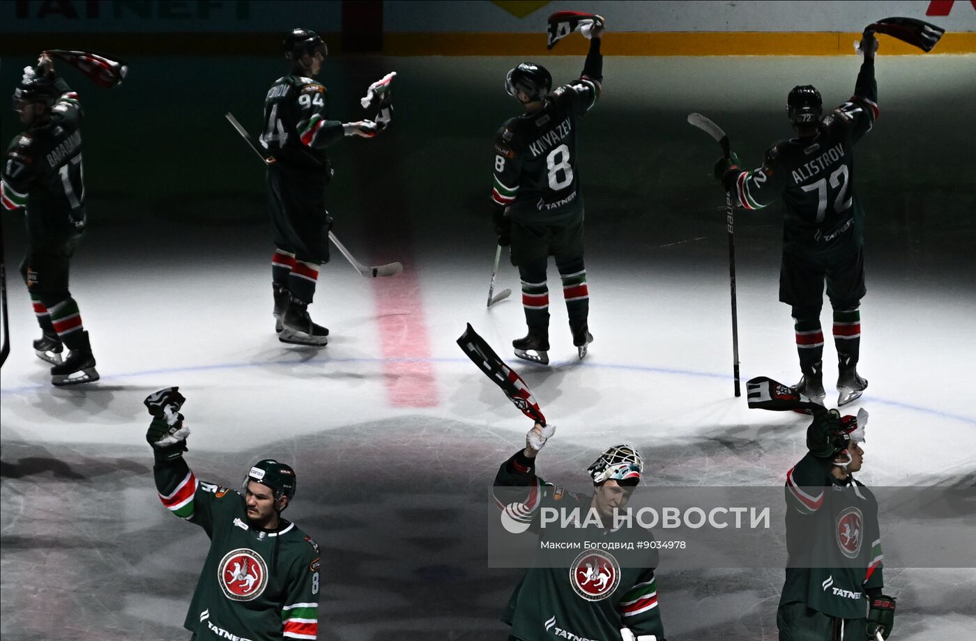 Хоккей. КХЛ. "Ак Барс" (Казань) - "Адмирал" (Владивосток)