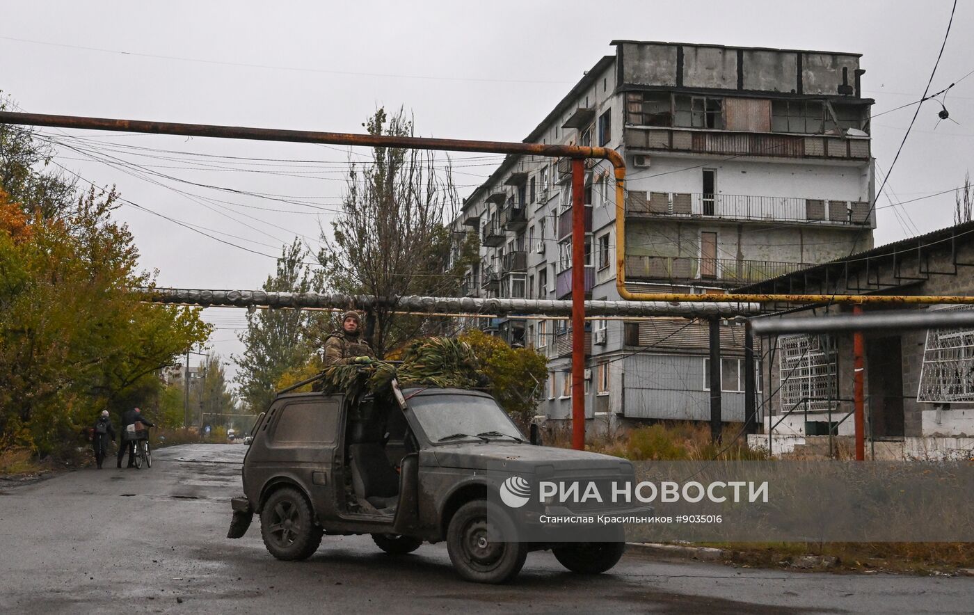Виды города Селидово в ДНР
