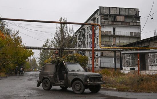 Виды города Селидово в ДНР 