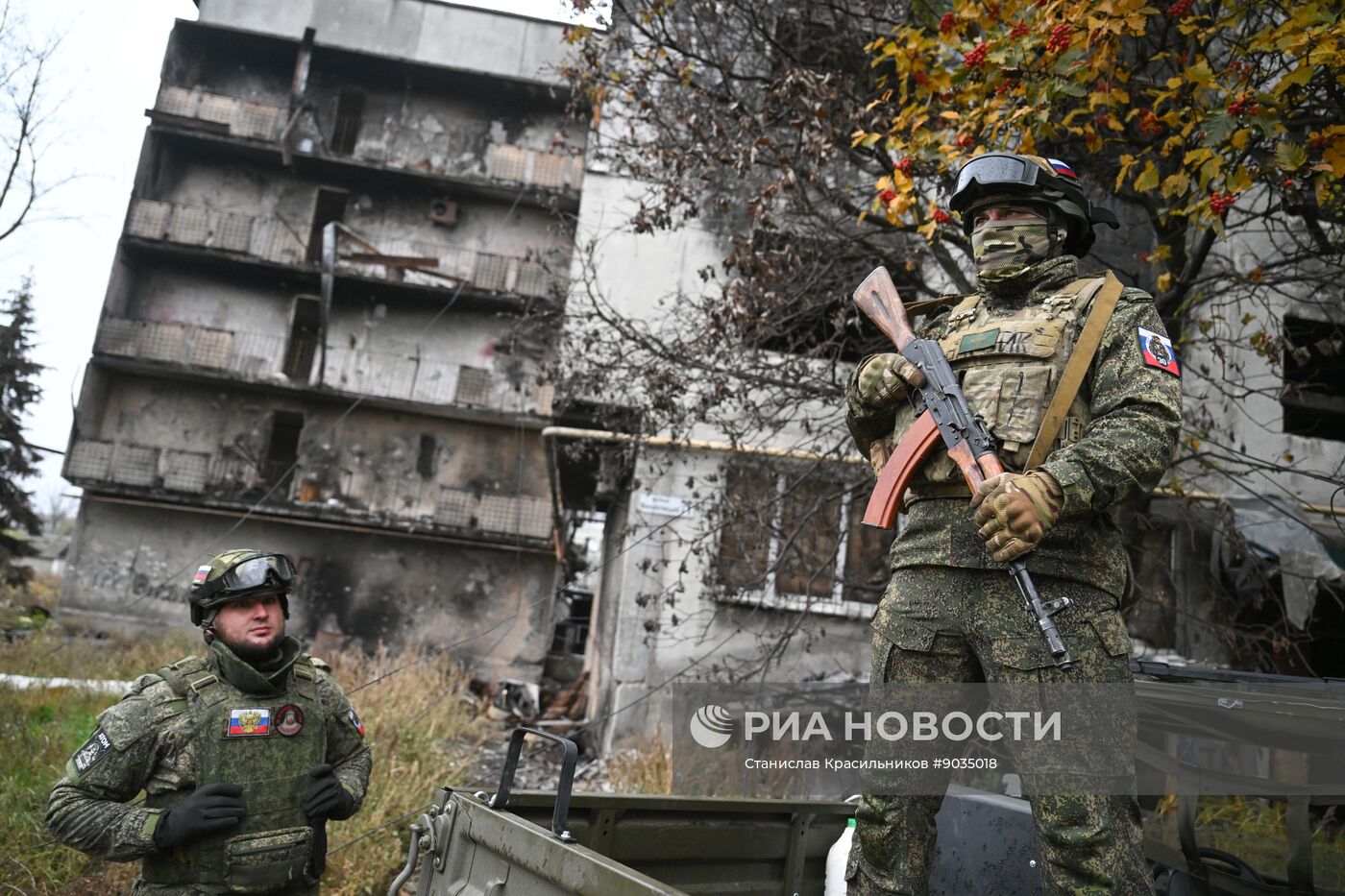 Виды города Селидово в ДНР 
