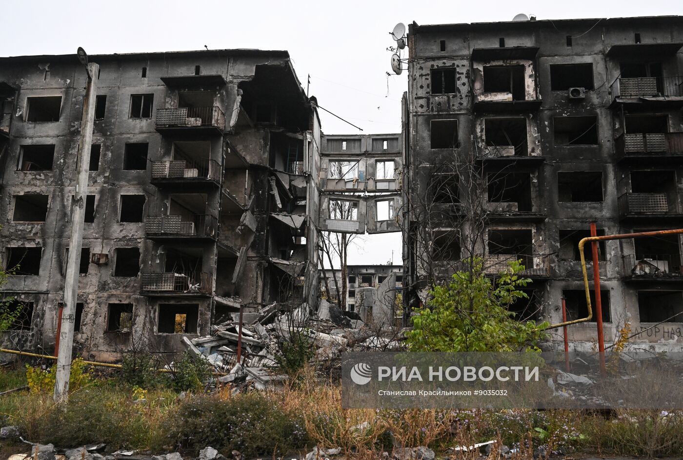 Виды города Селидово в ДНР