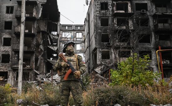 Виды города Селидово в ДНР 