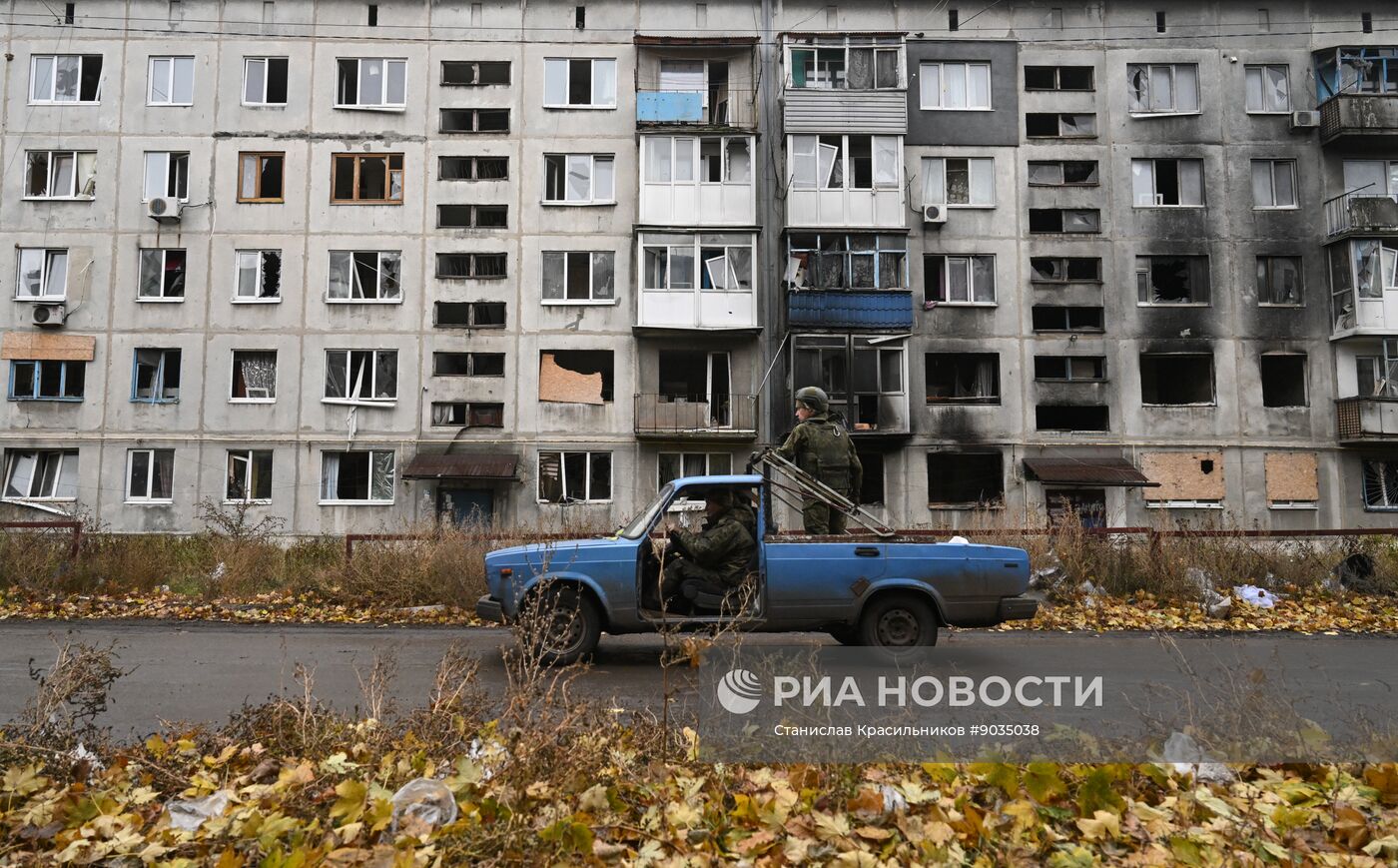Виды города Селидово в ДНР