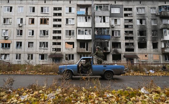 Виды города Селидово в ДНР 