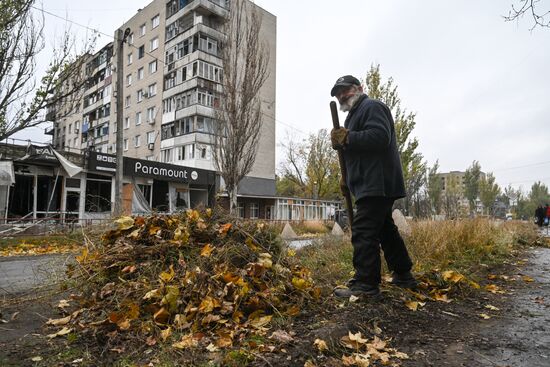 Виды города Селидово в ДНР 