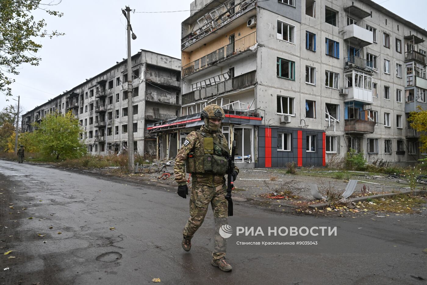 Виды города Селидово в ДНР