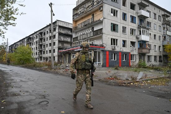 Виды города Селидово в ДНР 