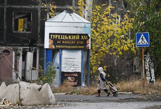 Виды города Селидово в ДНР 