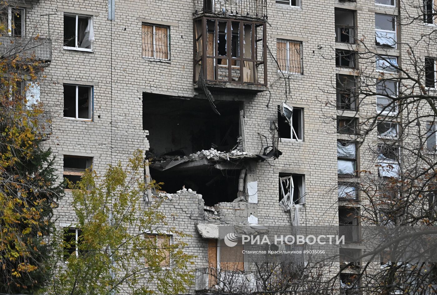 Виды города Селидово в ДНР