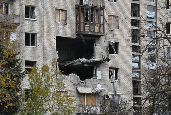 Виды города Селидово в ДНР 