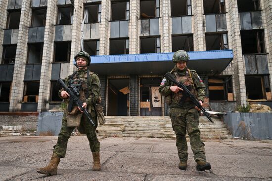 Виды города Селидово в ДНР 