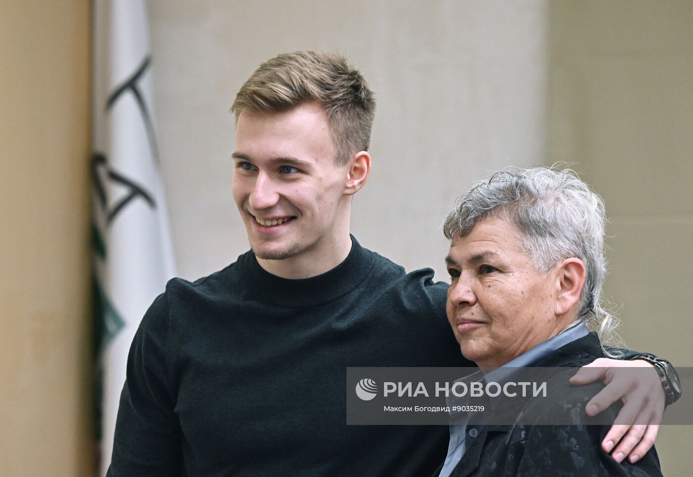 Чествование призера ЧМ гимнаста Маринова в Казани