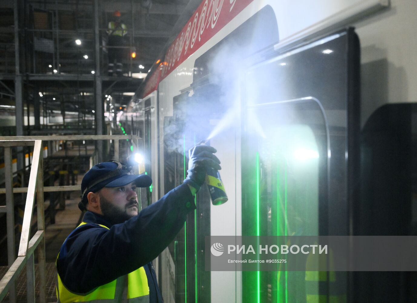 Подготовка поездов МЦД к эксплуатации в зимний период