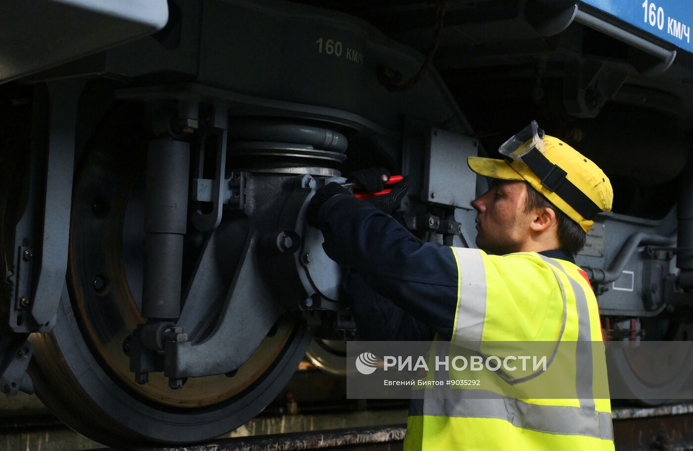 Подготовка поездов МЦД к эксплуатации в зимний период