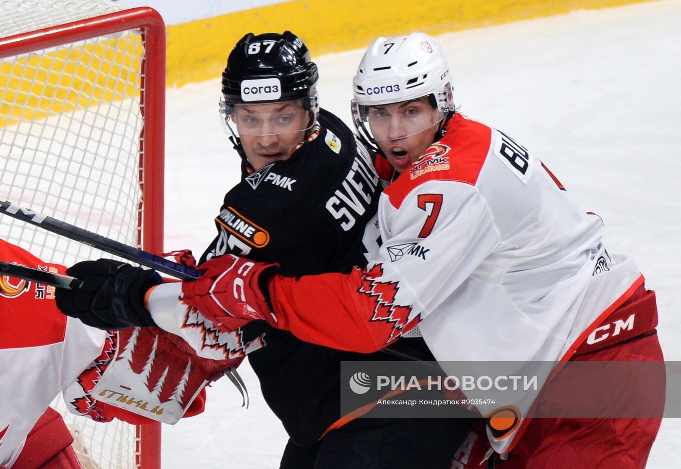 Хоккей. КХЛ. "Трактор" (Челябинск) - "Автомобилист" (Екатеринбург)