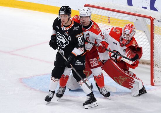 Хоккей. КХЛ. "Трактор" (Челябинск) - "Автомобилист" (Екатеринбург)