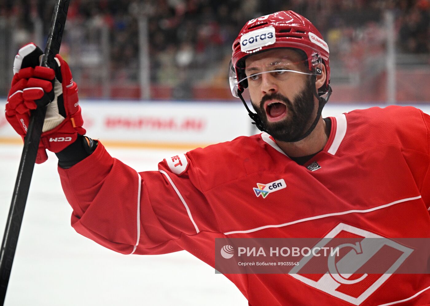 Хоккей. КХЛ. "Спартак" (Москва) - ЦСКА (Москва)