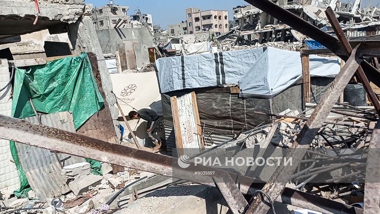 Жители сектора Газа пытаются вернуться к мирной жизни