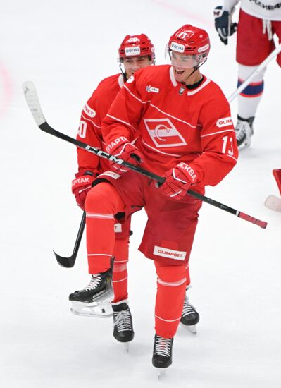 Хоккей. КХЛ. "Спартак" (Москва) - ЦСКА (Москва)