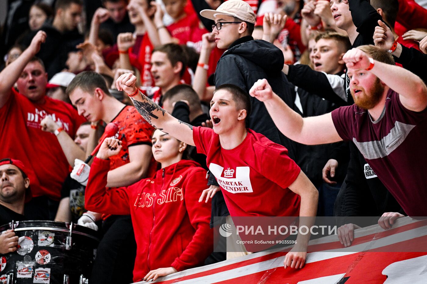 Хоккей. КХЛ. "Спартак" (Москва) - ЦСКА (Москва)