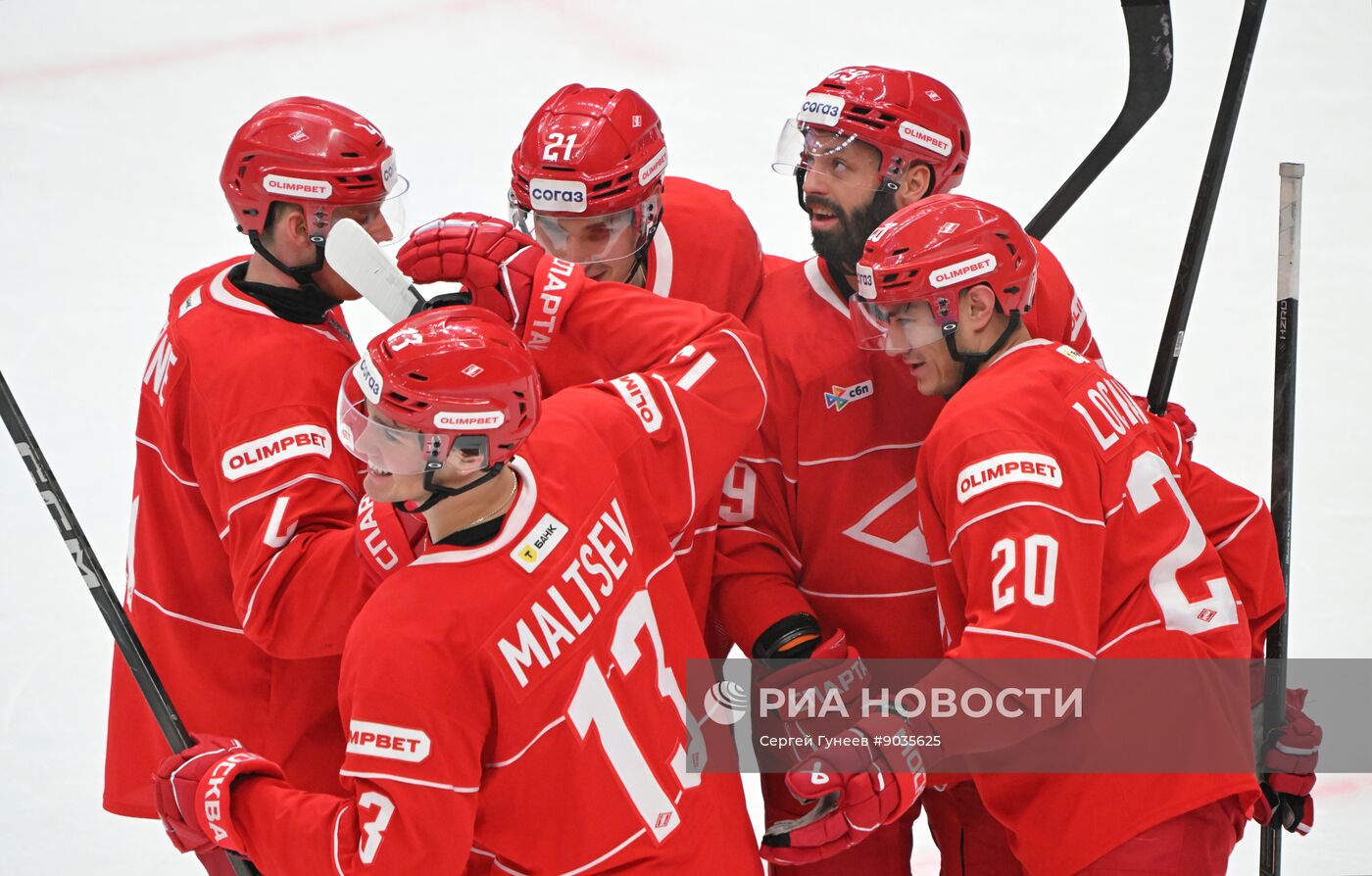 Хоккей. КХЛ. "Спартак" (Москва) - ЦСКА (Москва)