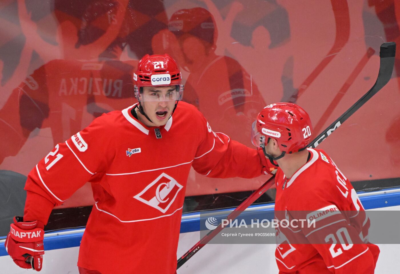 Хоккей. КХЛ. "Спартак" (Москва) - ЦСКА (Москва)