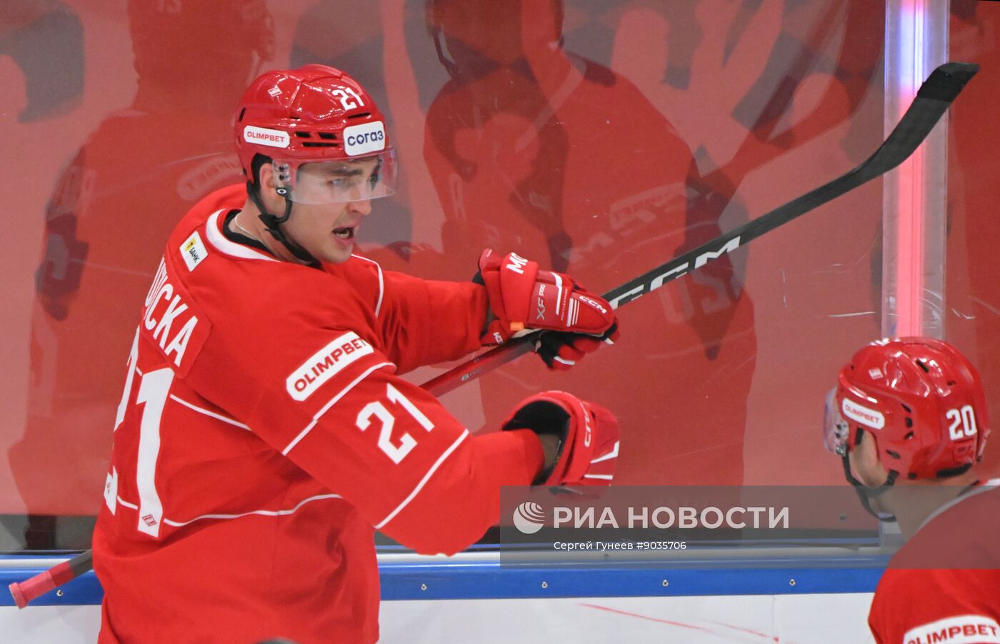 Хоккей. КХЛ. "Спартак" (Москва) - ЦСКА (Москва)