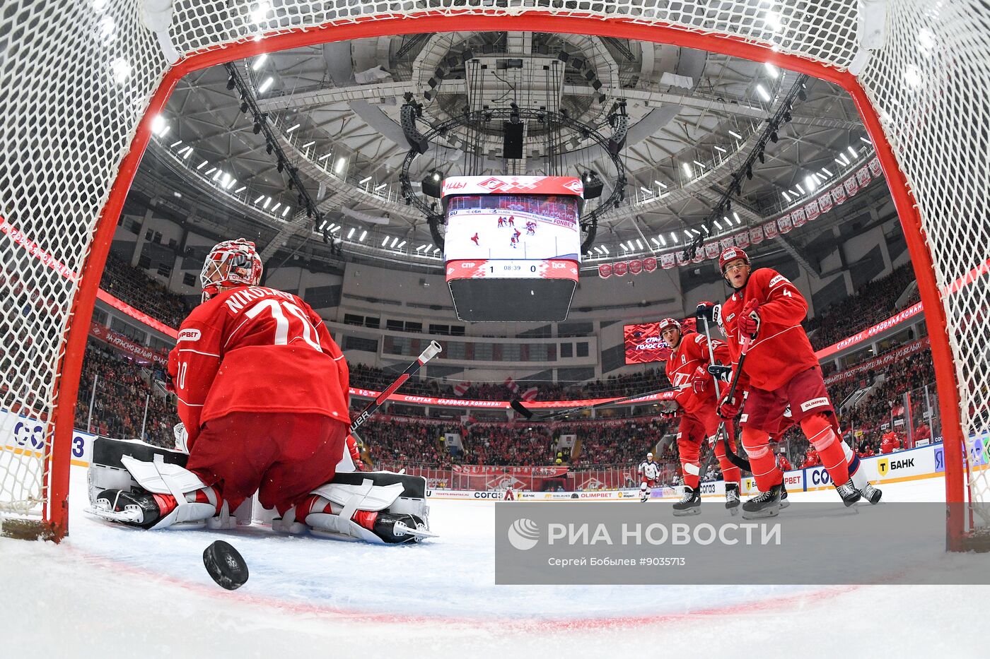 Хоккей. КХЛ. "Спартак" (Москва) - ЦСКА (Москва)