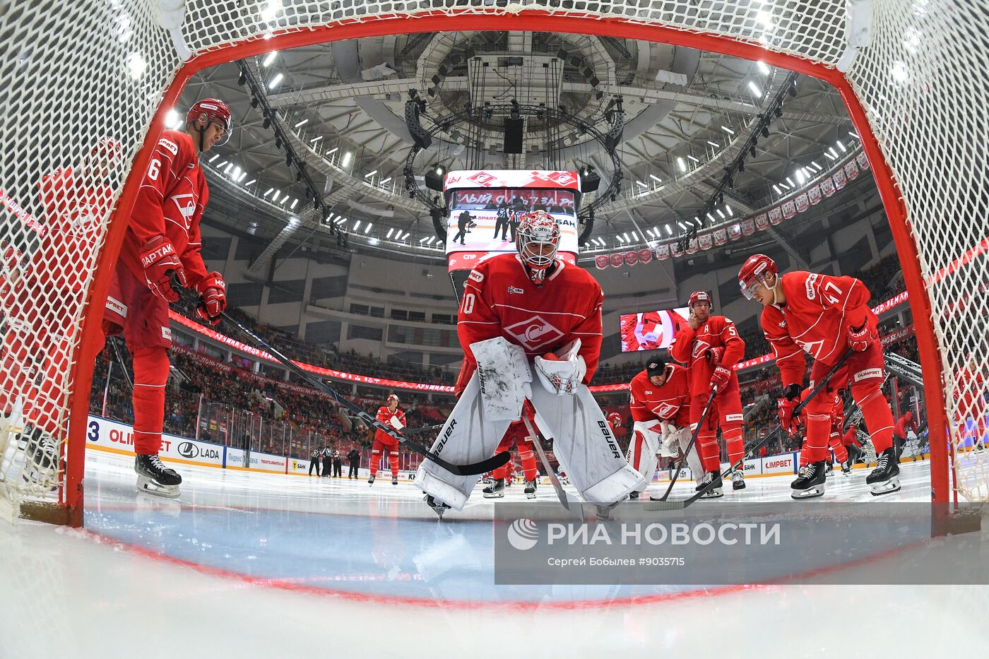 Хоккей. КХЛ. "Спартак" (Москва) - ЦСКА (Москва)