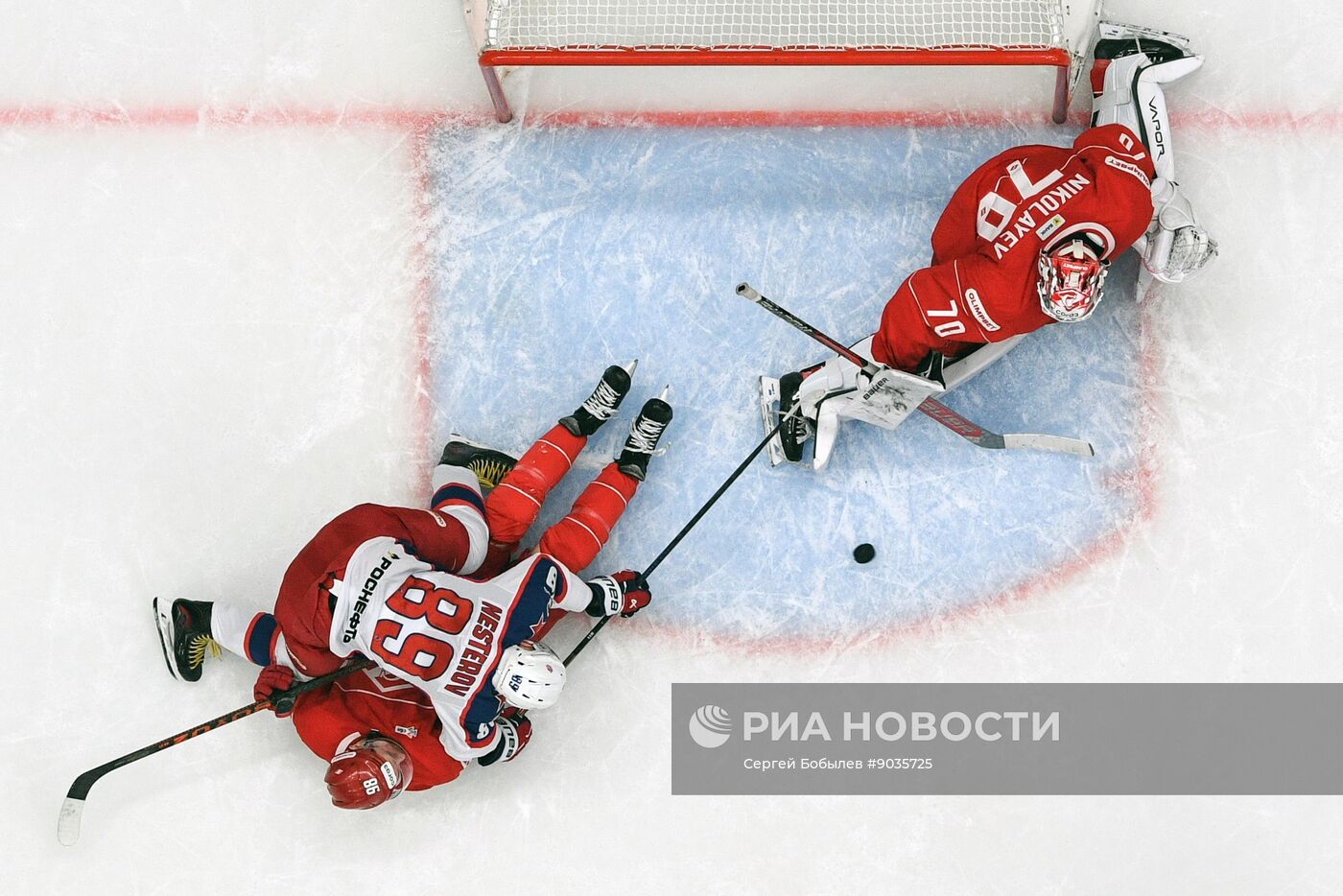 Хоккей. КХЛ. "Спартак" (Москва) - ЦСКА (Москва)