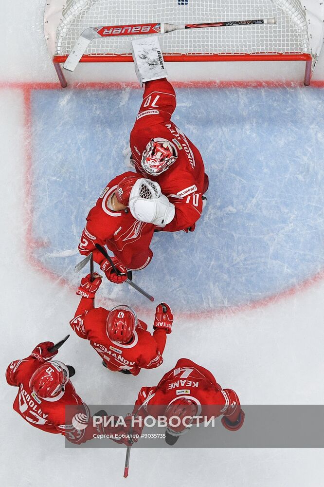 Хоккей. КХЛ. "Спартак" (Москва) - ЦСКА (Москва)