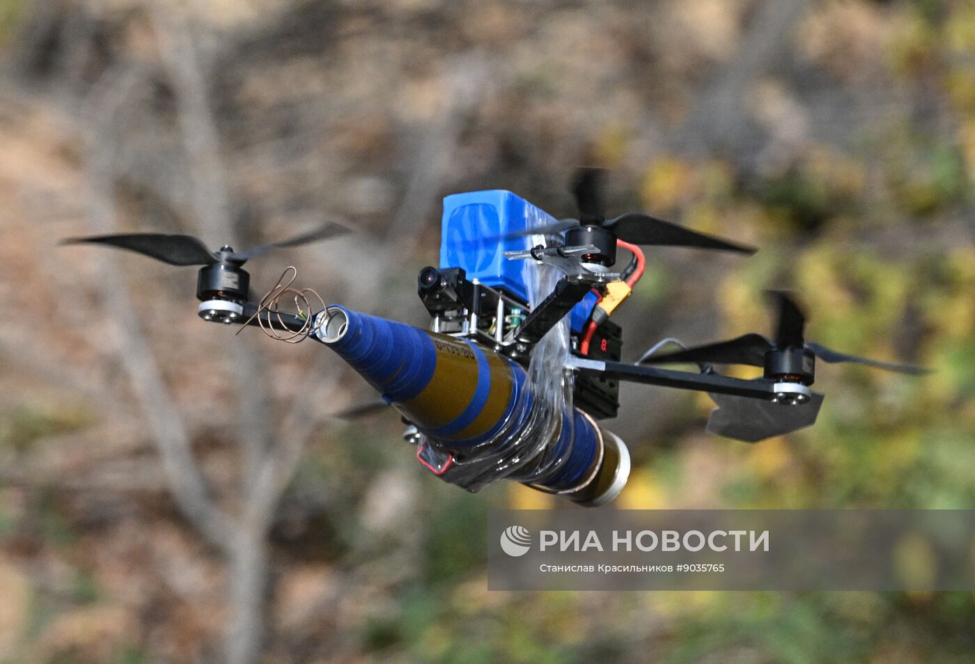 Боевая работа расчета БПЛА группировки "Центр"