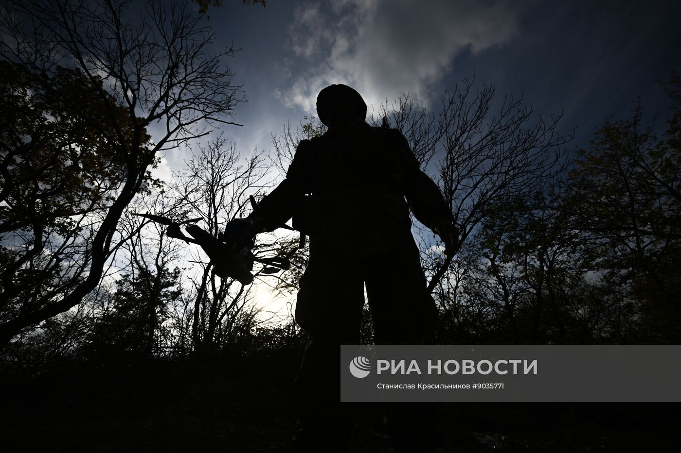 Боевая работа расчета БПЛА группировки "Центр"