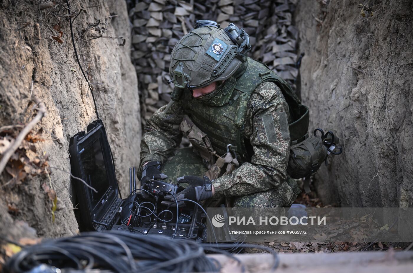 Боевая работа расчета БПЛА группировки "Центр"