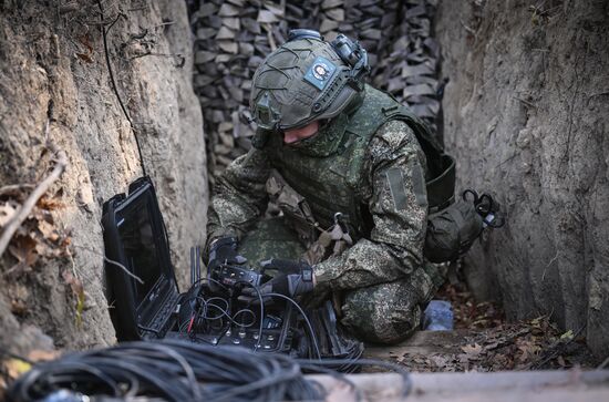 Боевая работа расчета БПЛА группировки "Центр"