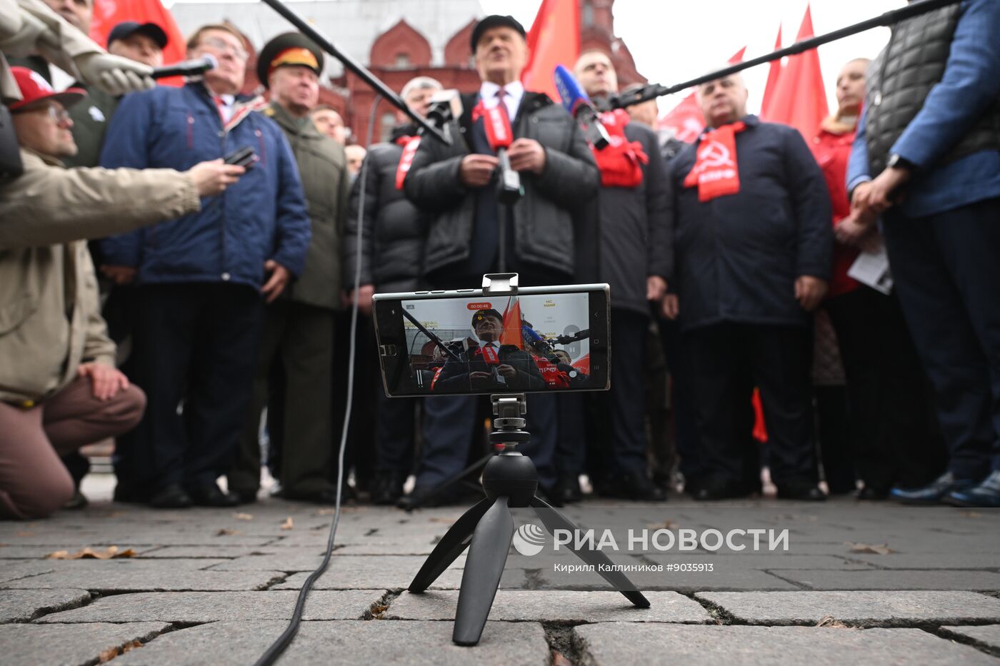 Мероприятие в честь 107-й годовщины со дня основания ВЛКСМ