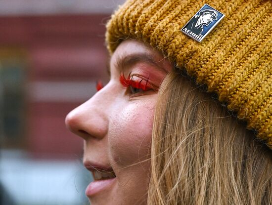 Мероприятие в день 107-й годовщины со дня основания ВЛКСМ