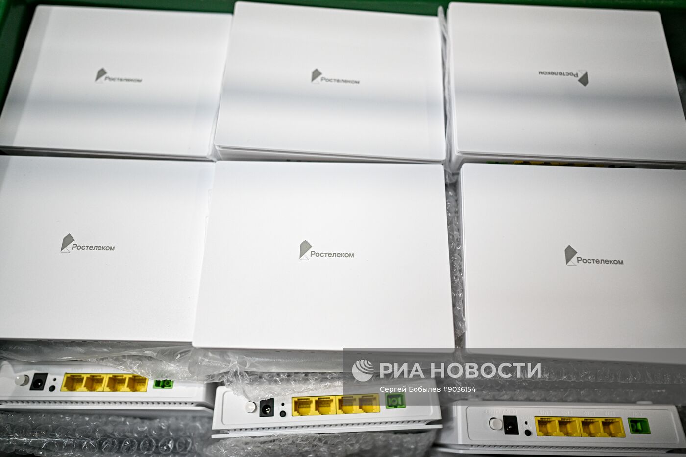 Производство роутеров на заводе "Электра" в Москве