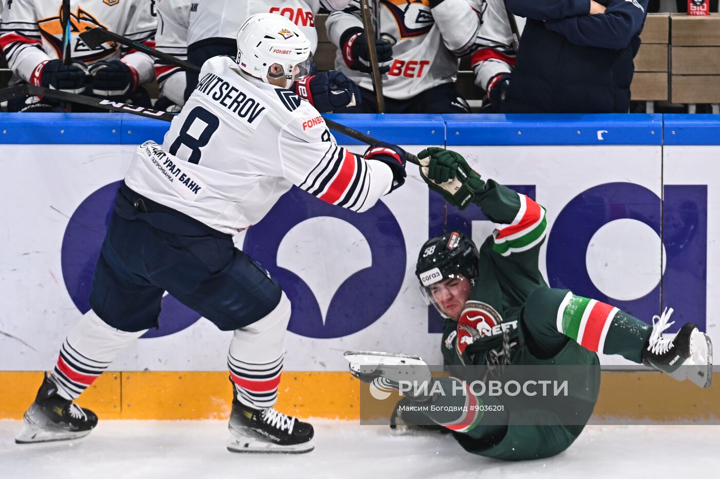 Хоккей. КХЛ. "Ак Барс" (Казань) – "Металлург Мг" (Магнитогорск)