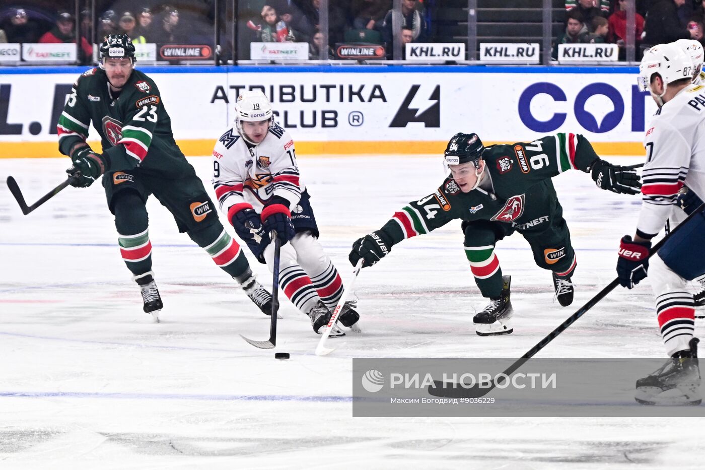 Хоккей. КХЛ. "Ак Барс" (Казань) – "Металлург Мг" (Магнитогорск)