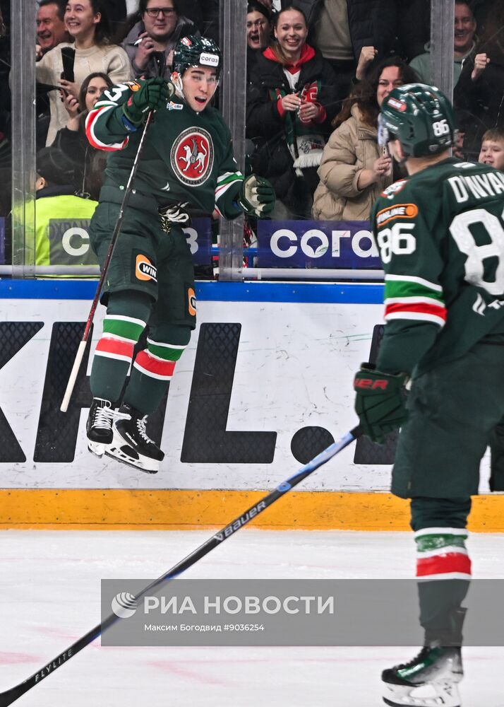 Хоккей. КХЛ. "Ак Барс" (Казань) – "Металлург Мг" (Магнитогорск)