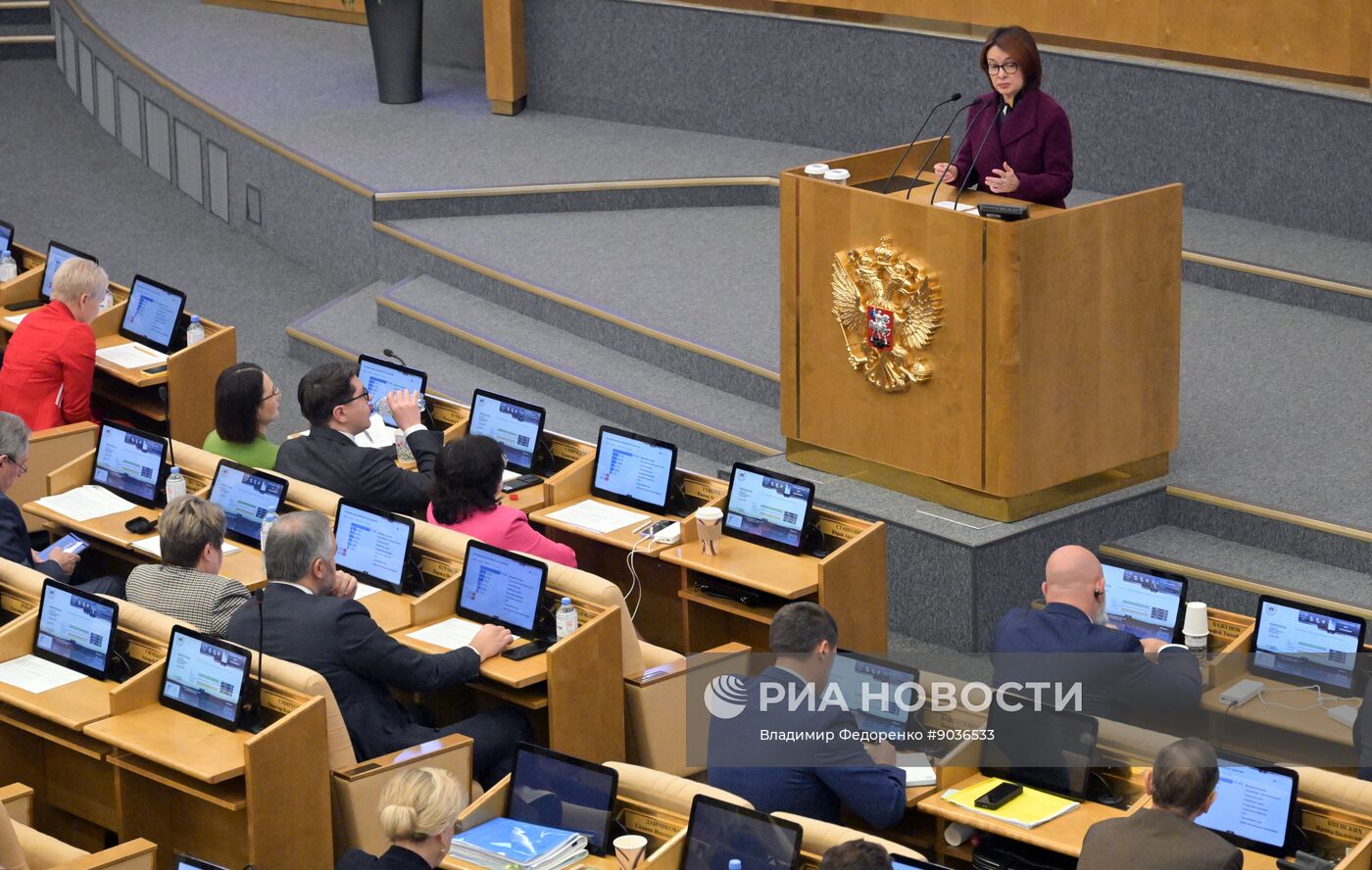 Пленарное заседание Госдумы РФ