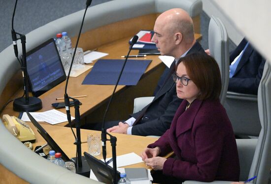 Пленарное заседание Госдумы РФ