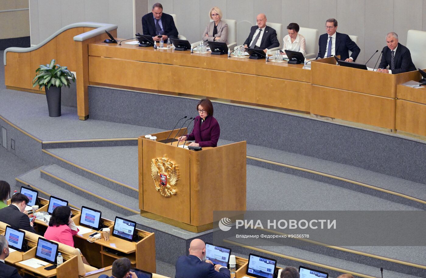 Пленарное заседание Госдумы РФ