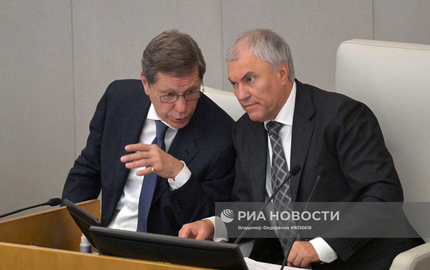 Пленарное заседание Госдумы РФ