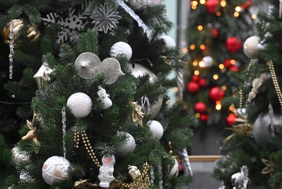 Москву начали украшать к Новому году